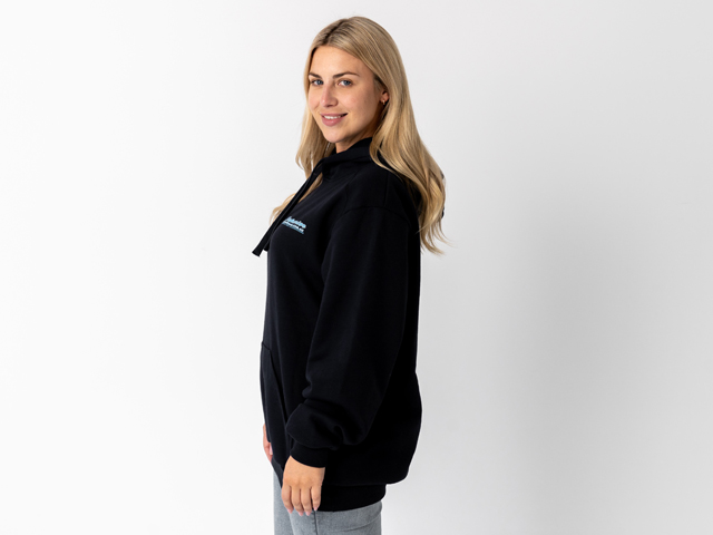 Superior Unisex Hoodie Black (Each) - SUP-HOODIE-U-BLK-XXX